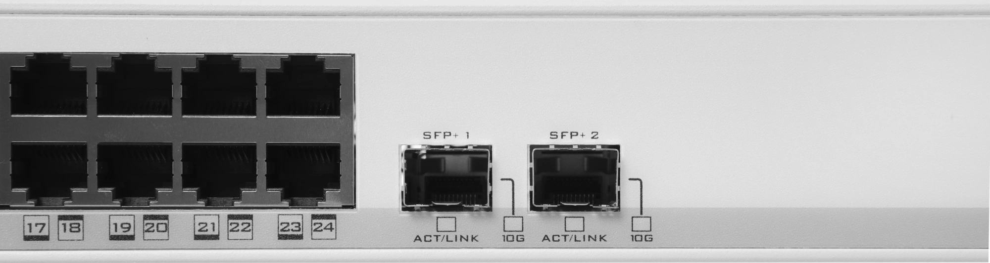 MikroTik CRS326-24G-2S+RM Коммутатор Cloud Router Switch 326-24G-2S+RM with RouterOS L5, 1U rackmount enclosure