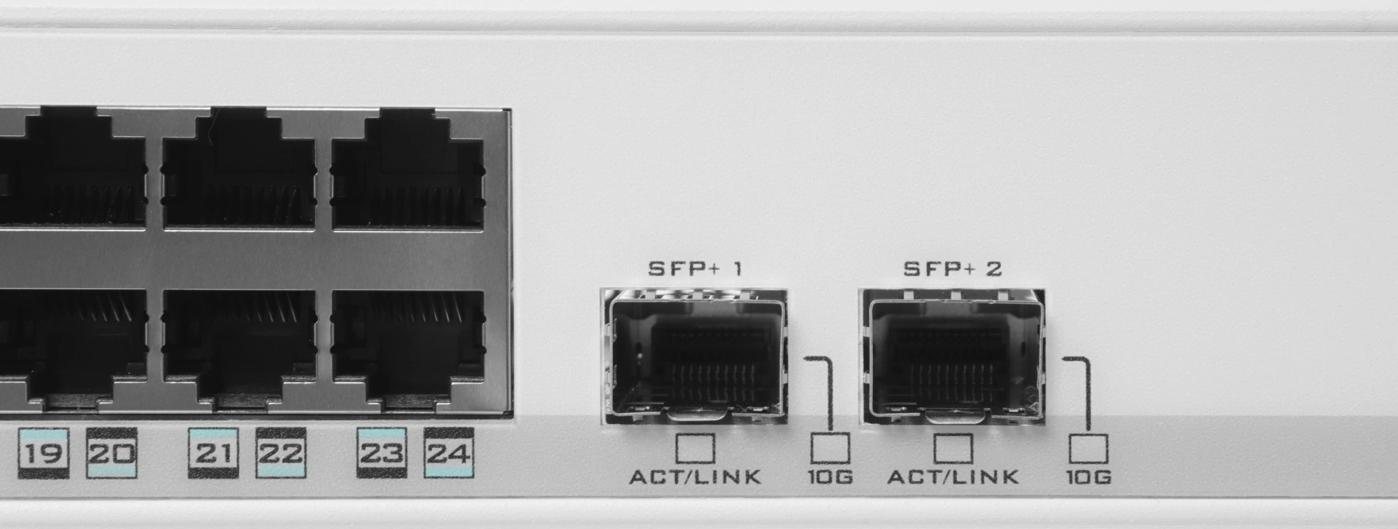 MikroTik CSS326-24G-2S+RM Коммутатор управляемый, L2 24х Gigabit RJ45, 2х SFP+