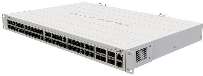 MikroTik CRS354-48G-4S+2Q+RM Коммутатор Cloud Router Switch 354-48G-4S+2Q+RM with RouterOS L5 license