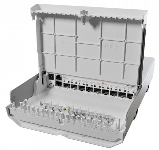 MikroTik CRS310-1G-5S-4S+OUT Коммутатор уличный, оптический 1*1Gbit Rj45, 5*1Gbit SFP, 4*10Gbit SFP+ MikroTik CRS310-1G-5S-4S+OUT Коммутатор уличный, оптический 1*1Gbit Rj45, 5*1Gbit SFP, 4*10Gbit SFP+