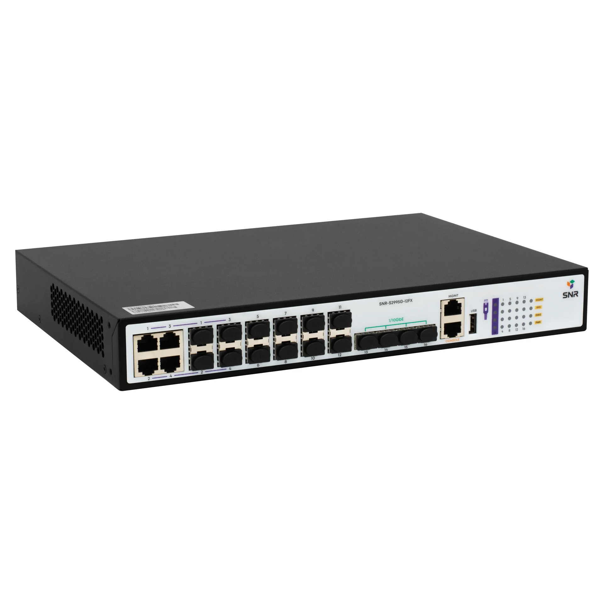SNR-S2995G-12FX Управляемый коммутатор уровня 3 SNR-S2995G-12FX SNR-S2995G-12FX Управляемый коммутатор уровня 3 SNR-S2995G-12FX