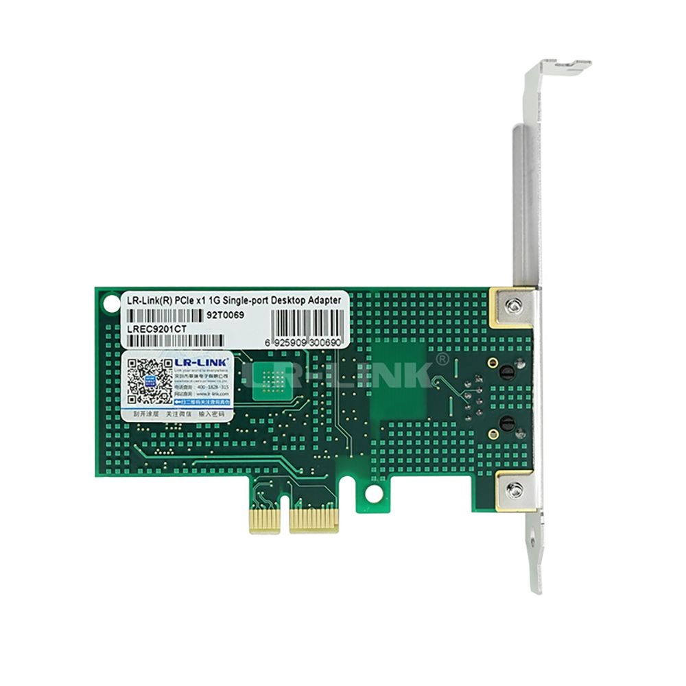 Lr-Link LREC9201CT Сетевой адаптер PCIE 10/100/1000MBPS Lr-Link LREC9201CT Сетевой адаптер PCIE 10/100/1000MBPS