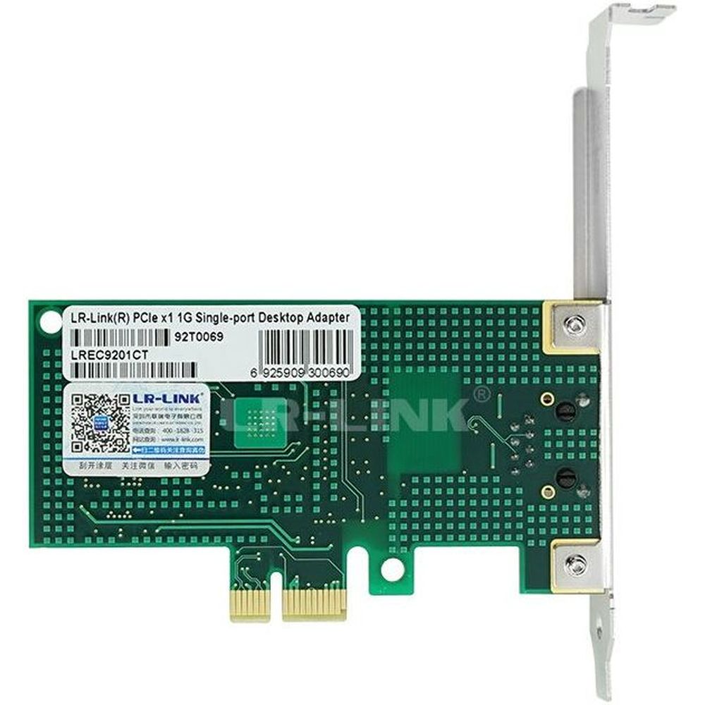 Lr-Link LREC9201CT Сетевой адаптер PCIE 10/100/1000MBPS Lr-Link LREC9201CT Сетевой адаптер PCIE 10/100/1000MBPS