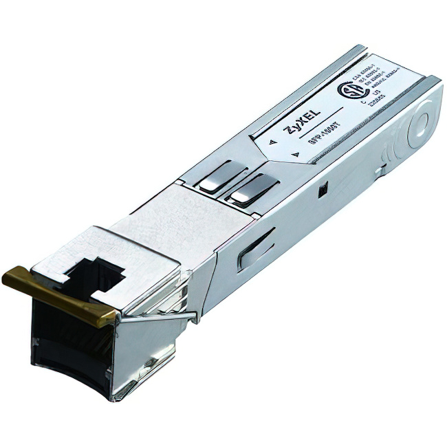 ZYXEL SFP-1000T SFP-Transceiver Gigabit Ethernet (1000Base-T), 100 m ZYXEL SFP-1000T SFP-Transceiver Gigabit Ethernet (1000Base-T), 100 m