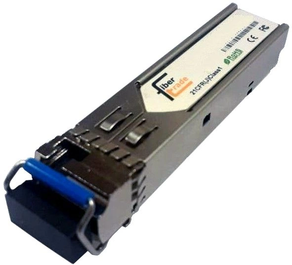 FiberTrade FT-SFP-WDM-1,25-3155L-10-A-D WDM SFP модуль, 1,25Гбит/с, Tx=1310/Rx= 1550нм, LC, SMF, 10км