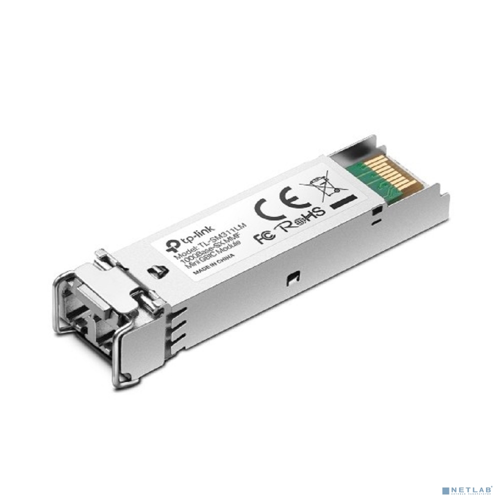 TP-Link TL-SM311LM SFP-трансивер, 1000Base-SX (Duplex LC), 850нм, многомод, до 550м