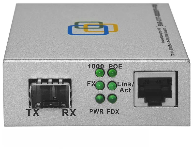 SNR-CVT-1000SFP-V2 SNR Медиаконвертер 10/100/1000-Base-T / 1000Base-FX с SFP-портом
