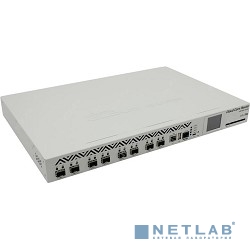 MikroTik CCR1072-1G-8S+ Маршрутизатор (72-cores, 1GHz per core), 16GB RAM, 8xSFP+ cage, 1xGbit LAN, RouterOS L6, 1U rackmount case, two redundant hot plug PSU MikroTik CCR1072-1G-8S+ Маршрутизатор (72-cores, 1GHz per core), 16GB RAM, 8xSFP+ cage, 1xGbit LAN, RouterOS L6, 1U rackmount case, two redundant hot plug PSU