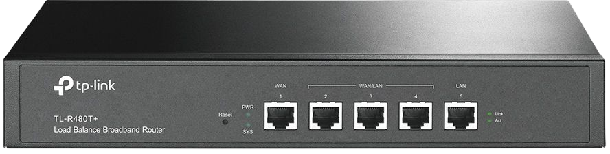 TP-Link TL-R480T+ Широкополосный маршрутизатор с балансировкой нагрузки