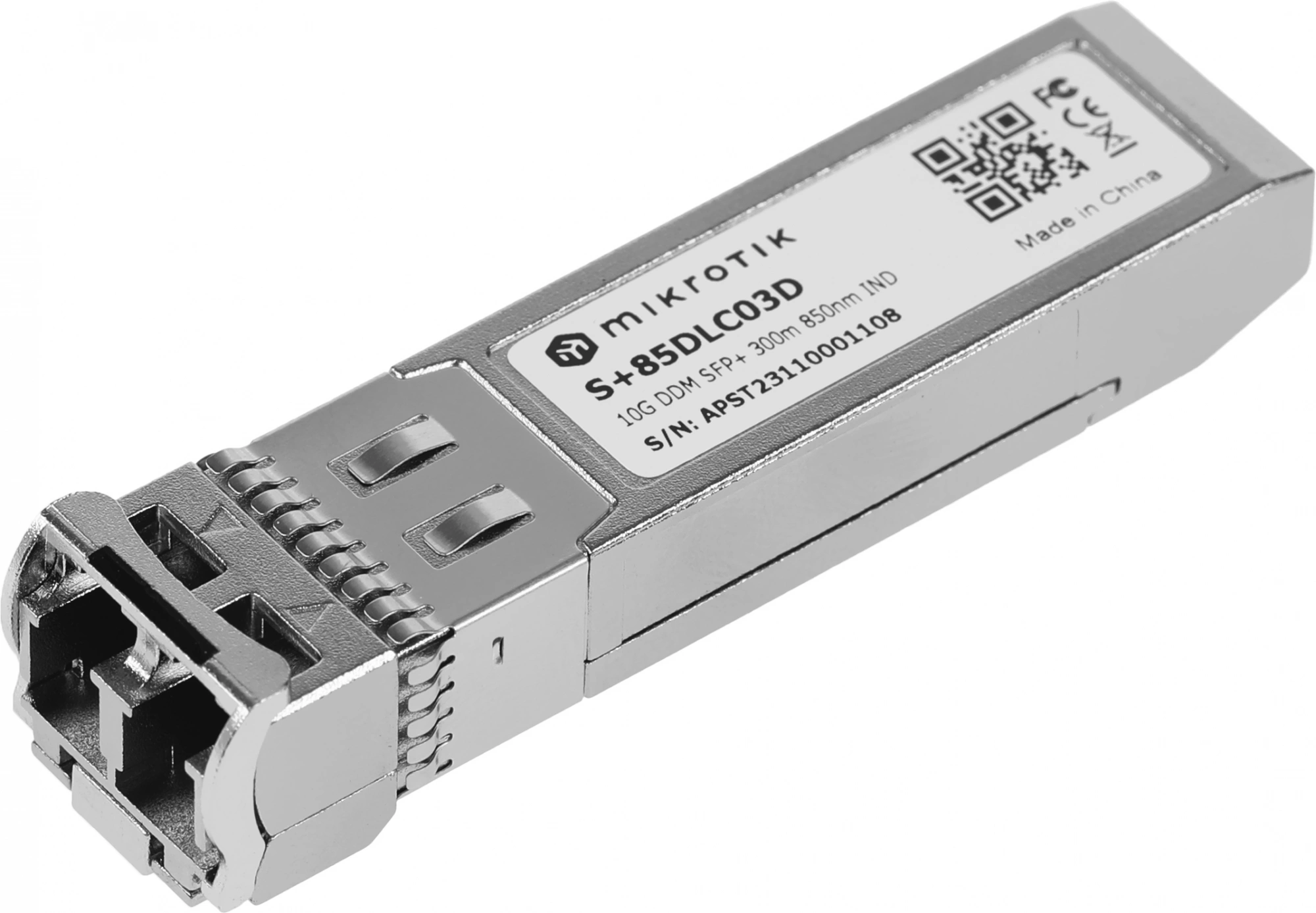 MikroTik S+85DLC03D Модуль SFP+ 10G MM 300m 850nm