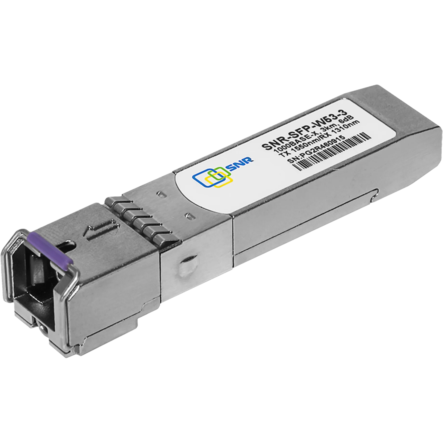 SNR-SFP-W53-3 Модуль SFP WDM, дальность до 3км (6dB), 1550нм  SNR-SFP-W53-3