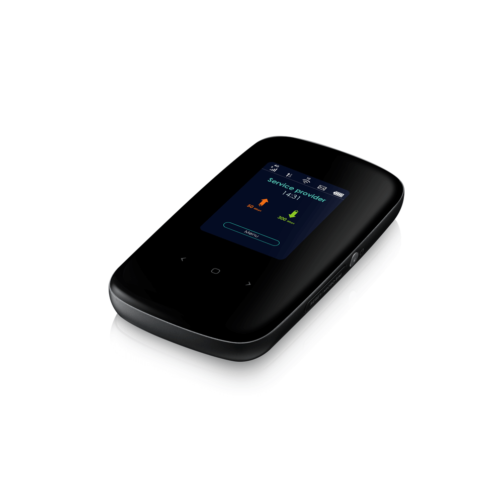 ZYXEL LTE2566-M634-EUZNV1F Маршрутизатор LTE Cat.6 Wi-Fi (SIM card inserted), 802.11ac (2.4 and 5 GHz) up to 300 + 866 Mbps, support for LTE / 4G / 3G, color display, micro power USB, battery ZYXEL LTE2566-M634-EUZNV1F Маршрутизатор LTE Cat.6 Wi-Fi (SIM card inserted), 802.11ac (2.4 and 5 GHz) up to 300 + 866 Mbps, support for LTE / 4G / 3G, color display, micro power USB, battery