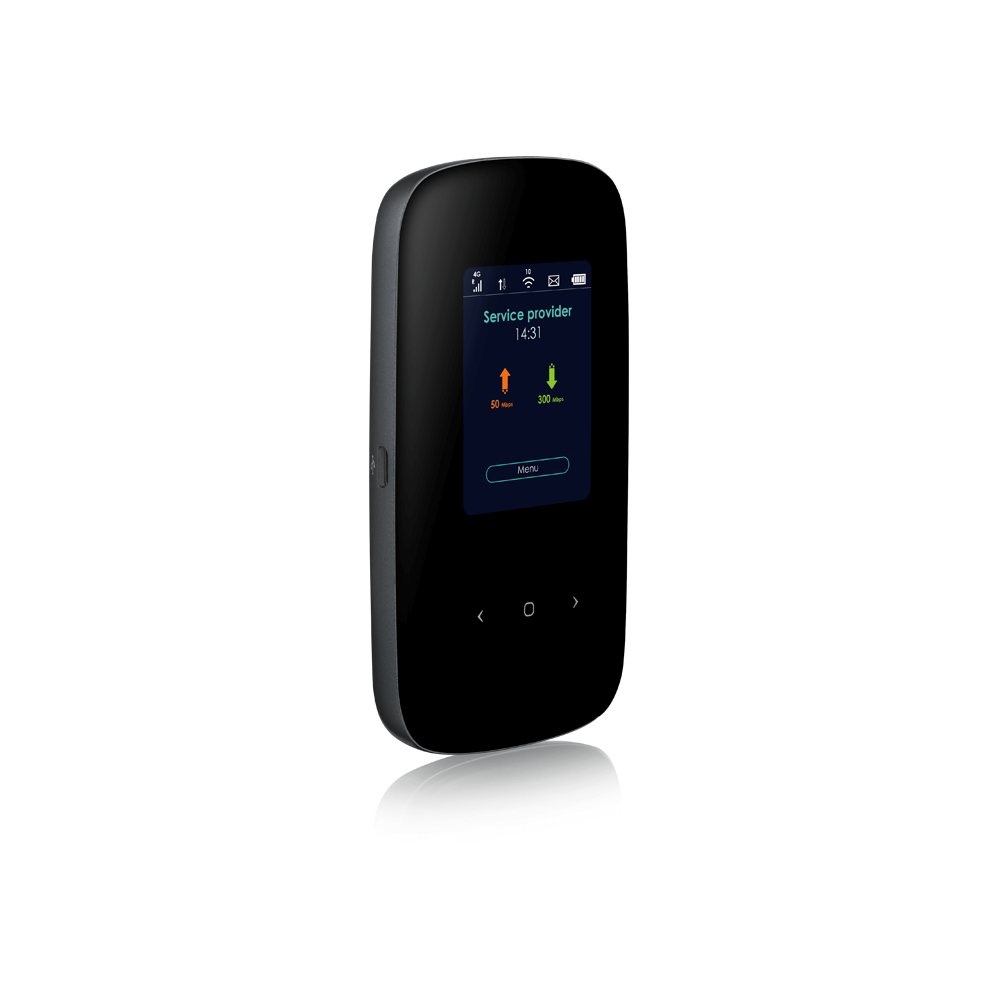ZYXEL LTE2566-M634-EUZNV1F Маршрутизатор LTE Cat.6 Wi-Fi (SIM card inserted), 802.11ac (2.4 and 5 GHz) up to 300 + 866 Mbps, support for LTE / 4G / 3G, color display, micro power USB, battery ZYXEL LTE2566-M634-EUZNV1F Маршрутизатор LTE Cat.6 Wi-Fi (SIM card inserted), 802.11ac (2.4 and 5 GHz) up to 300 + 866 Mbps, support for LTE / 4G / 3G, color display, micro power USB, battery
