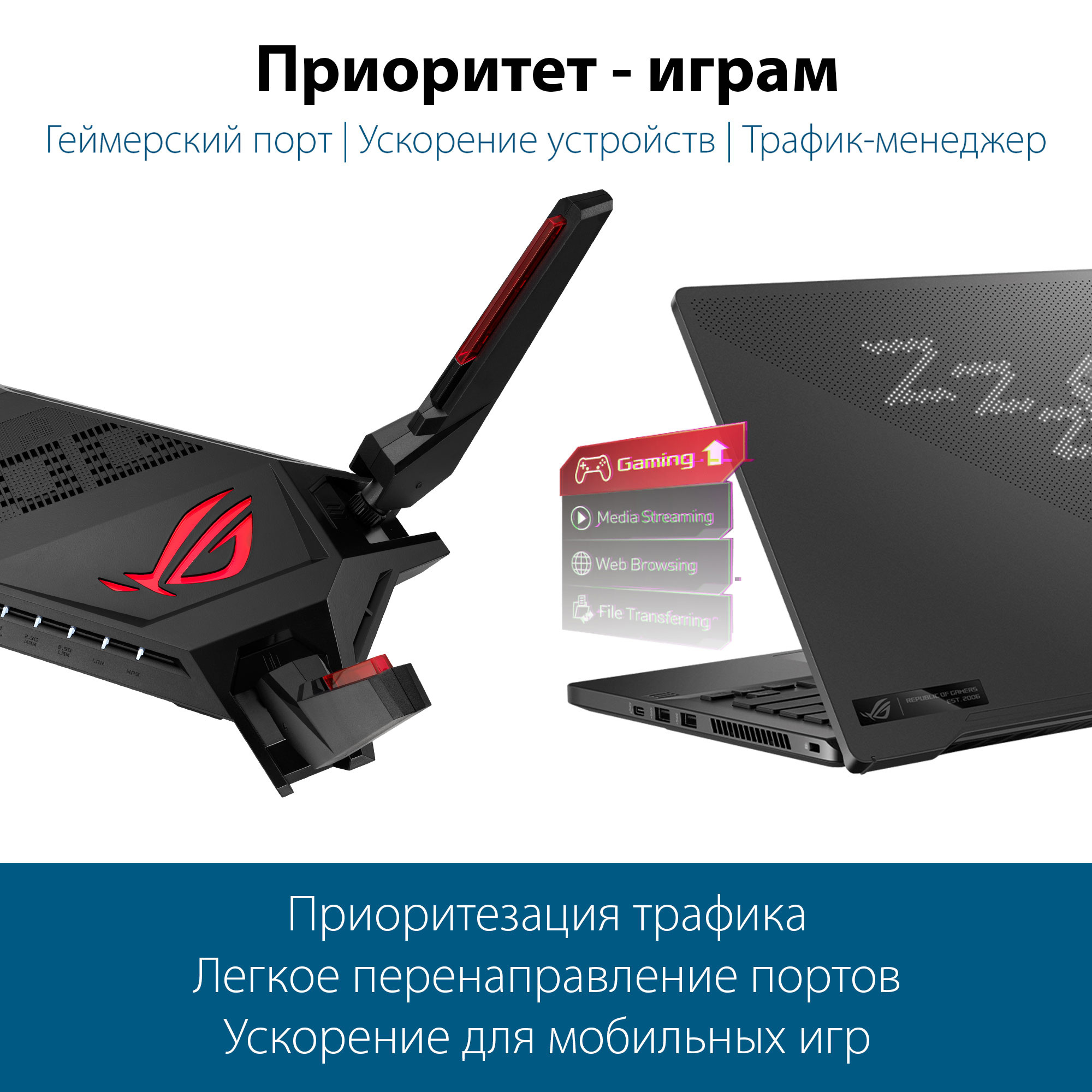 Роутер ASUS GT-AX6000