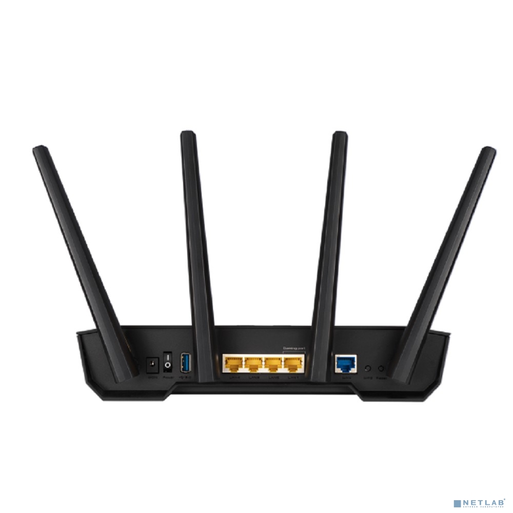 ASUS GT-AX6000 Роутер беспроводной  5 LAN, 2500 Мбит/с, 1000 Мбит/с, 4 (802.11n), 5 (802.11ac), 6 (802.11ax), 1 x USB 3.2, 3G, 4G/LTE, IPv6