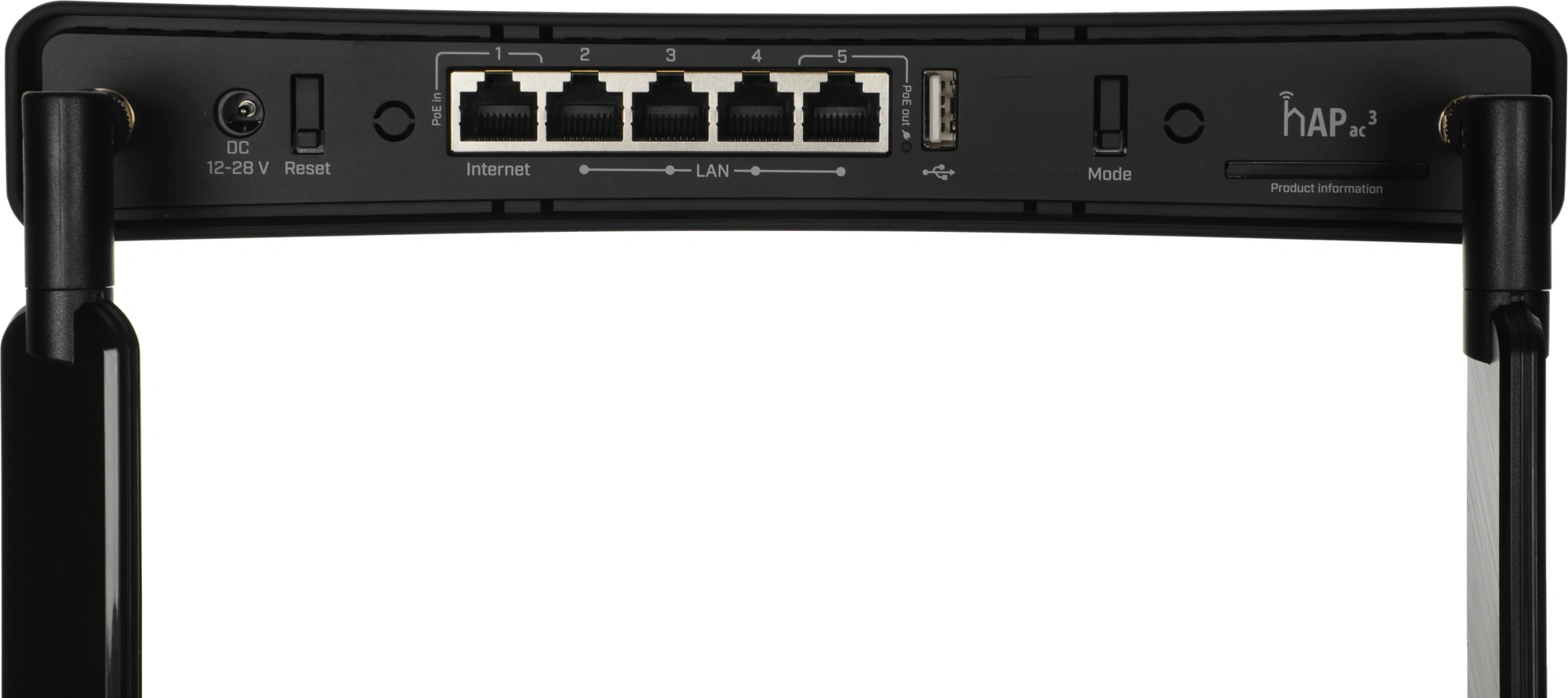 MikroTik RBD53iG-5HacD2HnD hAP ac3 Беспроводной маршрутизатор 2.4/5GHz, 5x1Gbit, PoE, USB