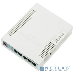 MikroTik RB951G-2HnD Беспроводной маршрутизатор,RouterBOARD 951G-2HnD with 600Mhz CPU,128MB RAM, 5xGbit LAN, built-in 2.4Ghz 802b/g/n 2x2 two chain wireless with integrated antennas, plastic case, PSU MikroTik RB951G-2HnD Беспроводной маршрутизатор,RouterBOARD 951G-2HnD with 600Mhz CPU,128MB RAM, 5xGbit LAN, built-in 2.4Ghz 802b/g/n 2x2 two chain wireless with integrated antennas, plastic case, PSU