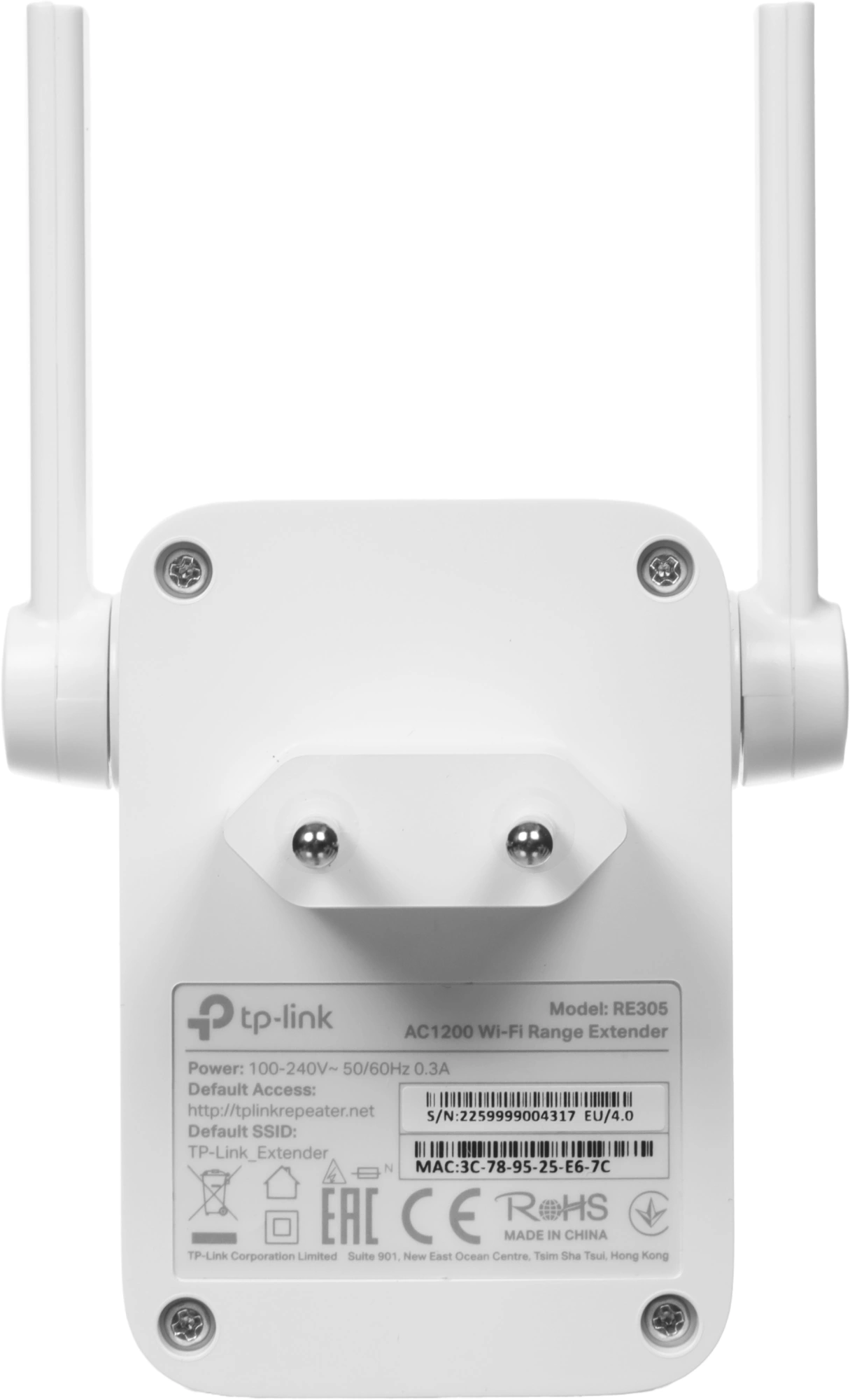 TP-Link RE305 AC1200 Усилитель Wi-Fi сигнала TP-Link RE305 AC1200 Усилитель Wi-Fi сигнала