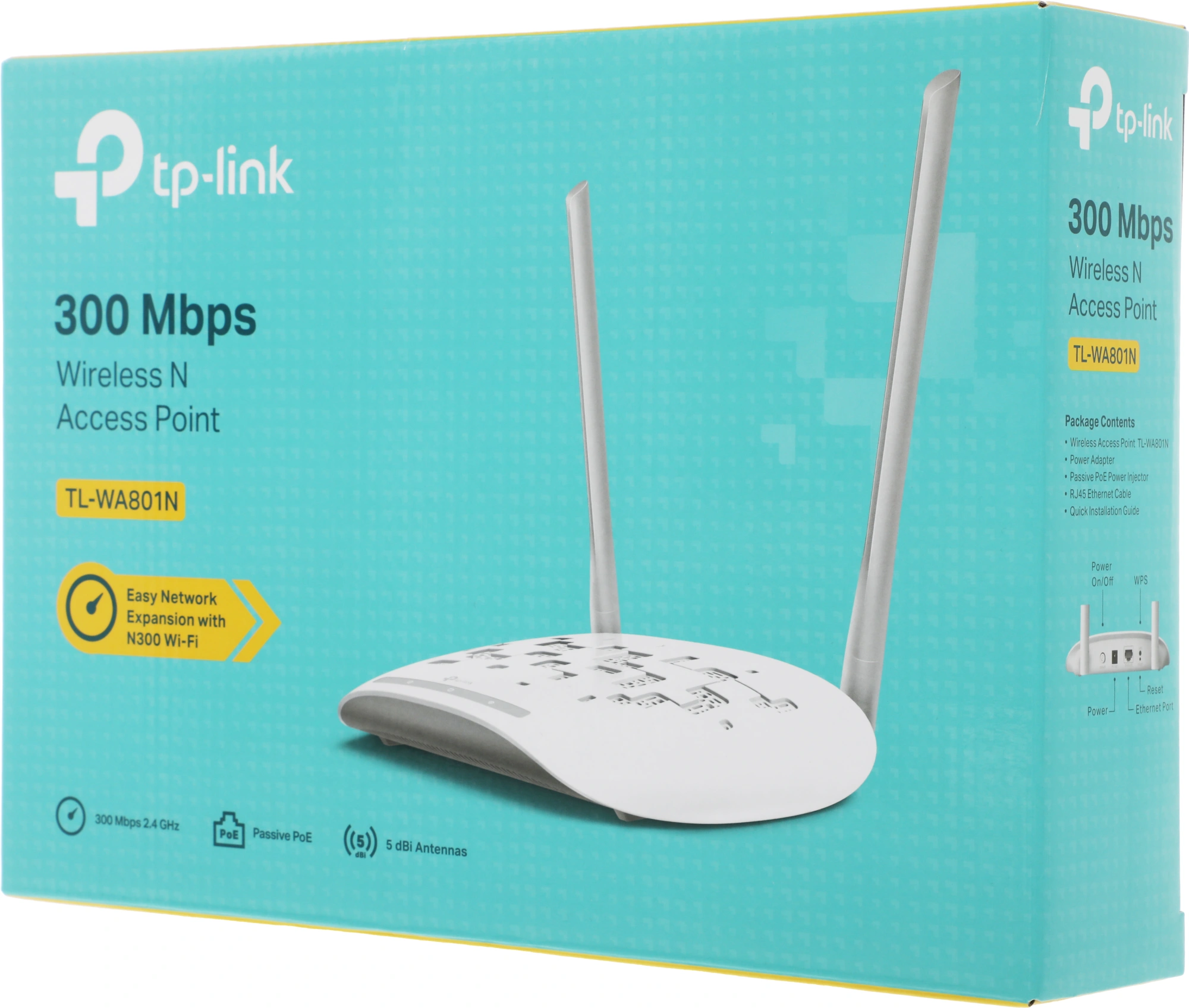 TP-Link TL-WA801N Точка доступа Wi-Fi N300 TP-Link TL-WA801N Точка доступа Wi-Fi N300