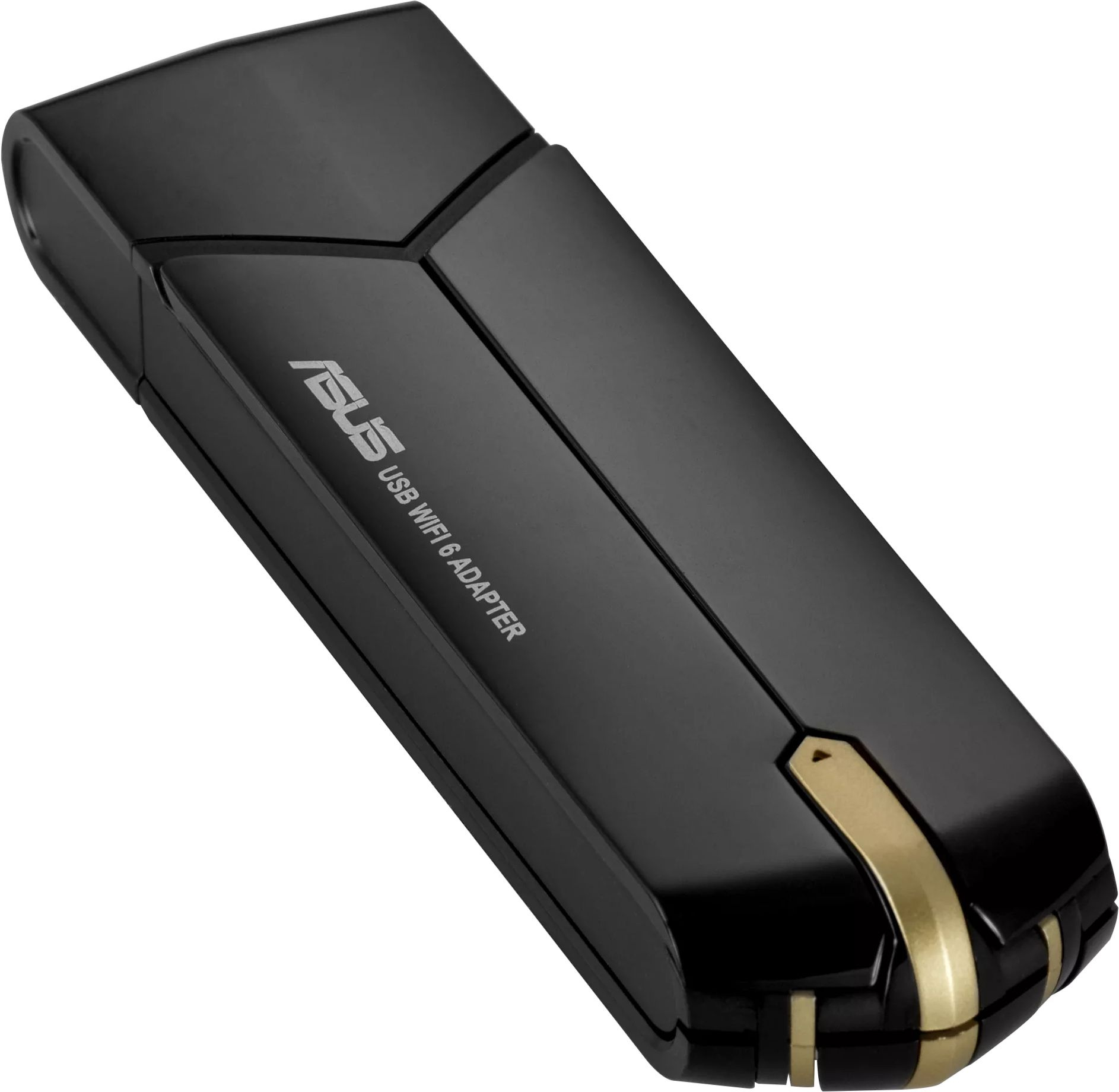 ASUS USB-AX56 Сетевой адаптер  Wi-Fi: 2.4 / 5 ГГц, Wi-Fi 802.11: b (Wi-Fi 1), a (Wi-Fi 2), g (Wi-Fi 3), n (Wi-Fi 4), ac (Wi-Fi 5), ax (Wi-Fi 6) черный (90IG06H0-MO0R10) (no cradle)
