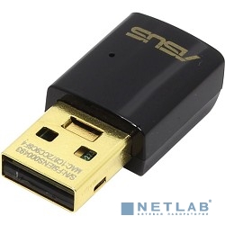 ASUS USB-AC51 двухдиапазонный 2.4/5ГГц, AC600, 802.11ac, 433/150Мбит/с, компактный размер