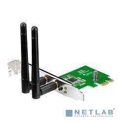 ASUS PCE-N15 WiFi Adapter PCI-E (PCI-Ex1, WLAN 300Mbps, 802.11bgn) 2x ext Antenna ASUS PCE-N15 WiFi Adapter PCI-E (PCI-Ex1, WLAN 300Mbps, 802.11bgn) 2x ext Antenna