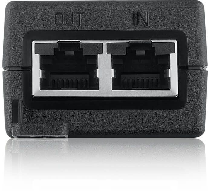 Инжектор Zyxel (POE12-30W-EU0101F) 802.3af/at (30 Вт), 2.5G