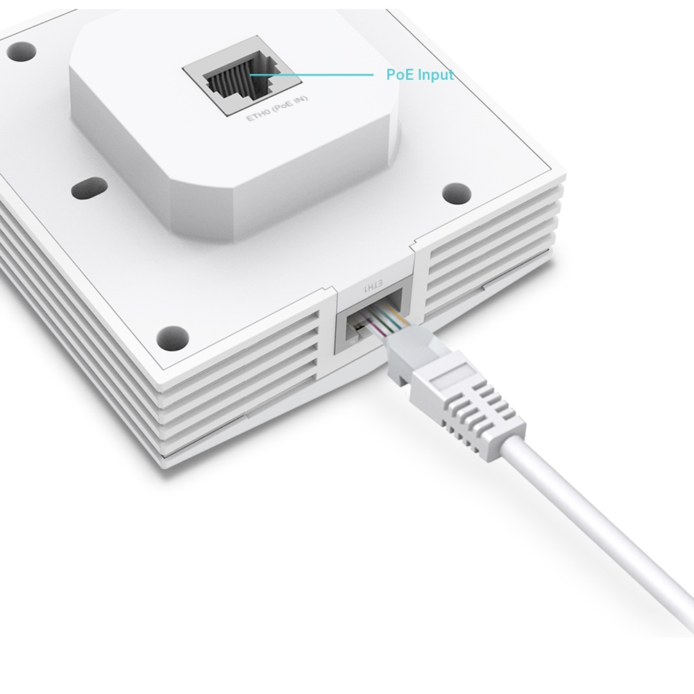 TP-Link EAP650-Wall Встраиваемая в стену точка доступа Wi-Fi AX3000