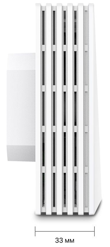 TP-Link EAP650-Wall Встраиваемая в стену точка доступа Wi-Fi AX3000