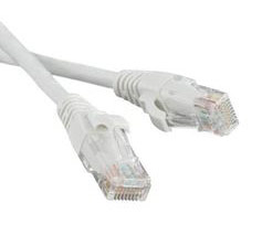 Патч-корд Lanmaster UTP LAN-PC45/U5E-3.0-GY вилка RJ-45-вилка RJ-45 кат.5е 3м серый LSZH (уп.:1шт)