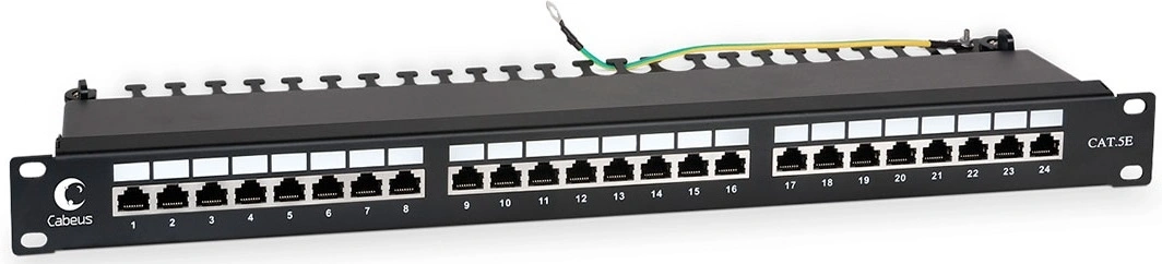 CABEUS PL-24-CAT.5E-SH-DUAL