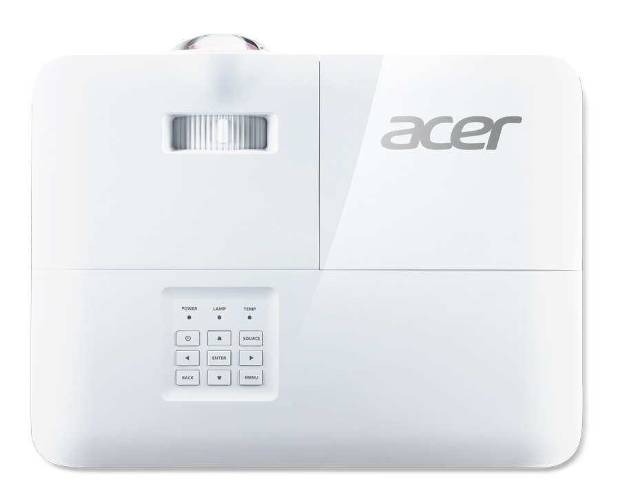 Acer S1286H {DLP 3D, XGA, 3500lm, 20000/1, HMDI, short throw 0.6, 2.7kg}