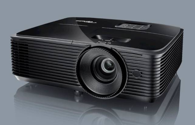 Optoma DS320 Проектор {DLP, SVGA 800x600, 3800Lm, 22000:1, HDMI, 1x10W speaker, 3D Ready, lamp 15000hrs, Black, 3.01kg} [E9PX7D102EZ1]