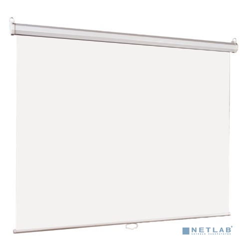 Lumien Eco Picture [LEP-100122] Настенный экран  127х200см (рабочая область 121х194 см) Matte White восьмигранный корпус, возможность потолочн./настенного крепления, уровень в комплекте, 16:10 (треуго