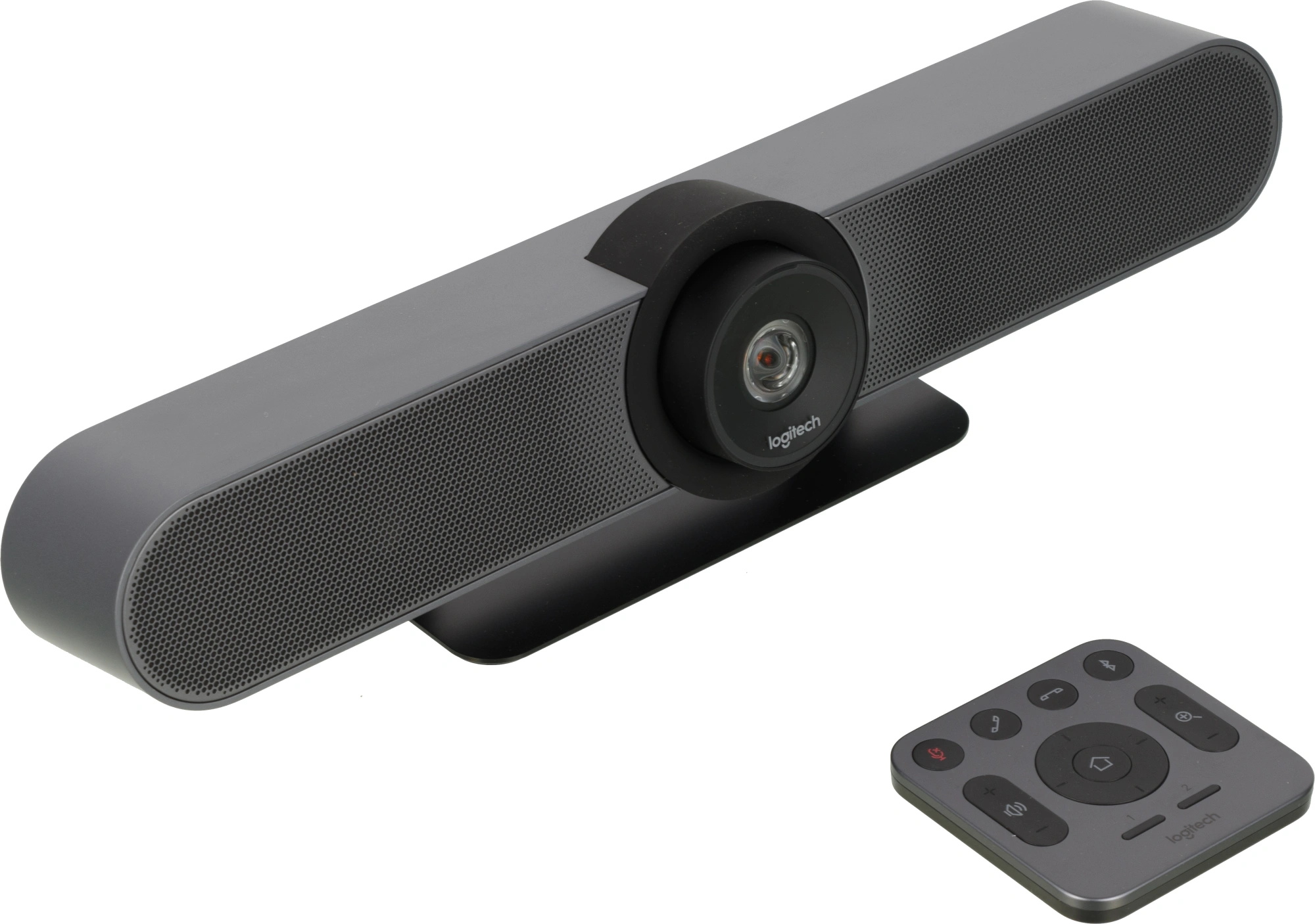960-001102 Logitech MeetUp ConferenceCam [Ultra HD 4K, 2160p/30fps, пульт ДУ, интегрированная аудиосистема, USB-кабель 5м, в комплекте крепление и фурнитура для установки на стене]