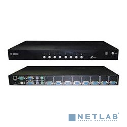D-Link DKVM-IP8/A2A 8-портовый переключатель KVM-over-IP с портами VGA, 4 портами USB и 1 портом 10/100Base-TX