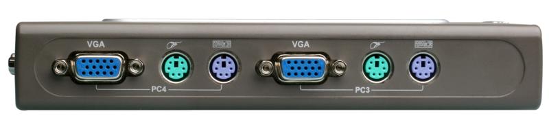 D-Link DKVM-4K/B2B  4-портовый KVM-переключатель с портами VGA и PS/2