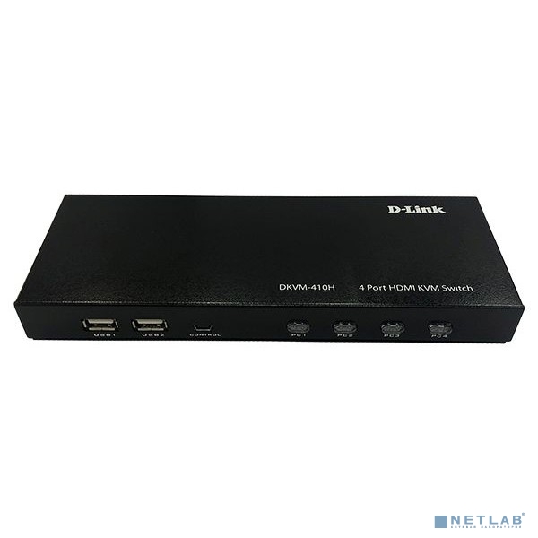 D-Link DKVM-410H/A2A 4-портовый KVM-переключатель с портами HDMI и USB