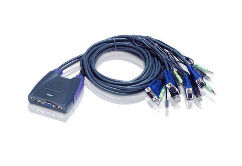 ATEN CS64U (CS64US-A(T)) Переключатель (0.9м) ATEN CS64U (CS64US-A(T)) Переключатель (0.9м)