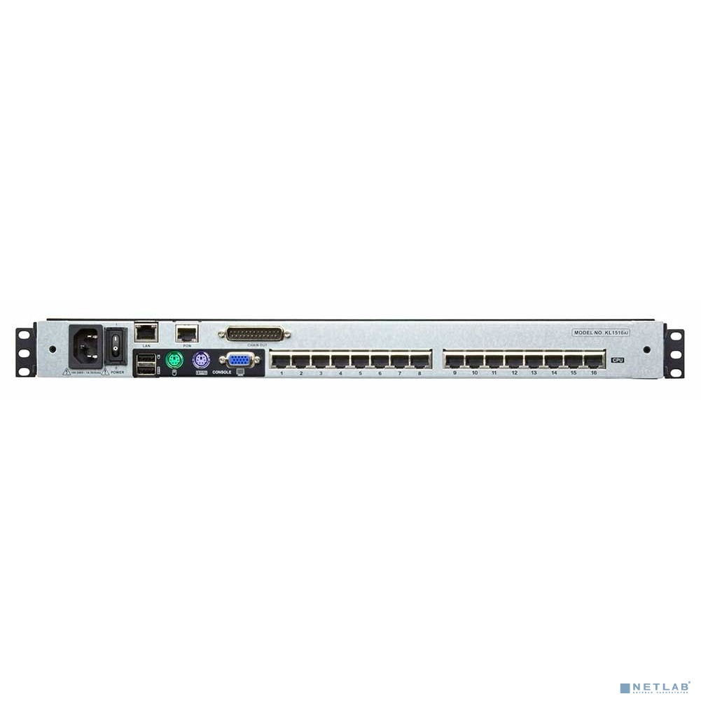 Коммутатор CAT5 KVM/LCD IP 19" 16PT KL1516AIN-AXA-RG ATEN