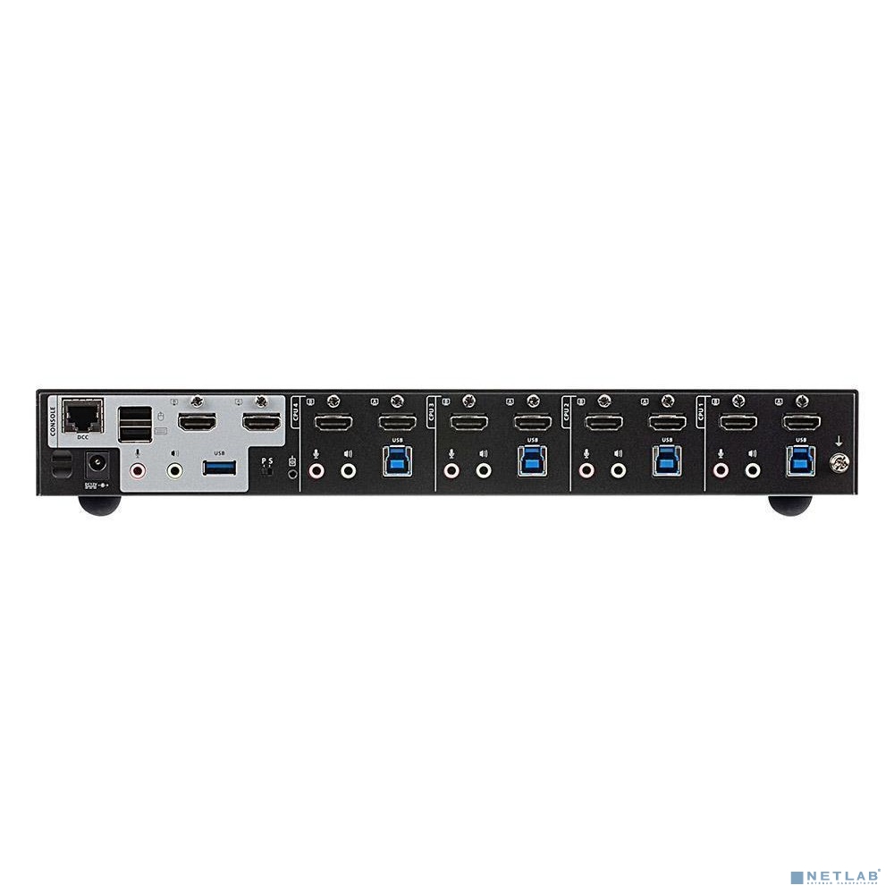 КВМ переключатель ATEN 4-Port USB3.0 4K HDMI Dual Display KVMP Switch КВМ переключатель ATEN 4-Port USB3.0 4K HDMI Dual Display KVMP Switch