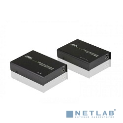 ATEN/­VANCRYST VE812-AT-G Удлинитель, HDMI, 100 метр., 1xUTP Cat5e, HDMI+RJ45, F, без шнуров, 2x Б.П. 220&gt; 5.3V, (по витой паре;до 4kx2k 60Hz;HDTV 480p/­720p/­1080i/­1080p;HDCP)