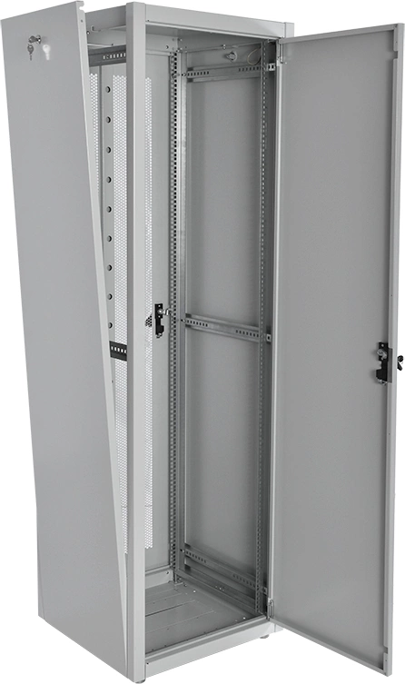 ЦМО Шкаф телекоммуникационный напольный ЭКОНОМ 42U (600 х 800) дверь металл 2 шт. ШТК-Э-42.6.8-33АА