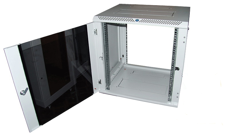 ЦМО Шкаф телекоммуникационный настенный разборный 9U (600х650), съемные стенки, дверь стекло (ШРН-М-9.650)