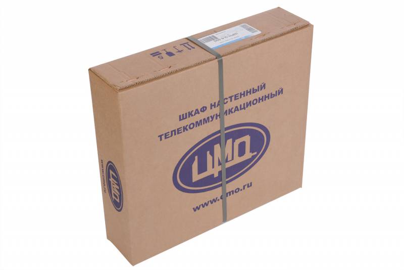 ЦМО Шкаф телекоммуникационный настенный разборный 12U (600х650), съемные стенки, дверь стекло (ШРН-М-12.650) (1 коробка)