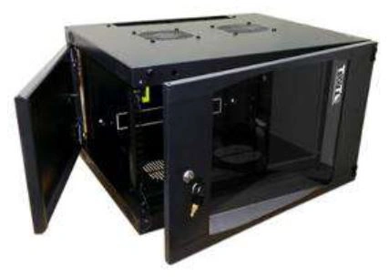 LANMASTER TWT-CBWNG-9U-6X4-BK