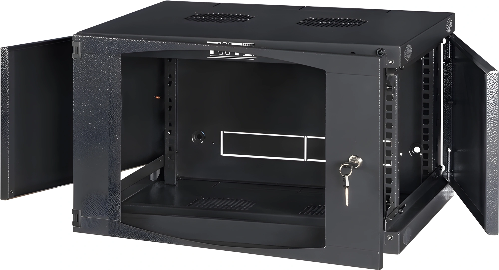 LANMASTER TWT-CBWNG-9U-6X4-BK