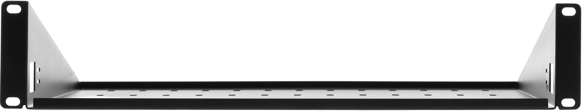 ЦМО Полка перфорированная консольная 2U, глубина 400 мм, цвет черный (МС-40-9005)