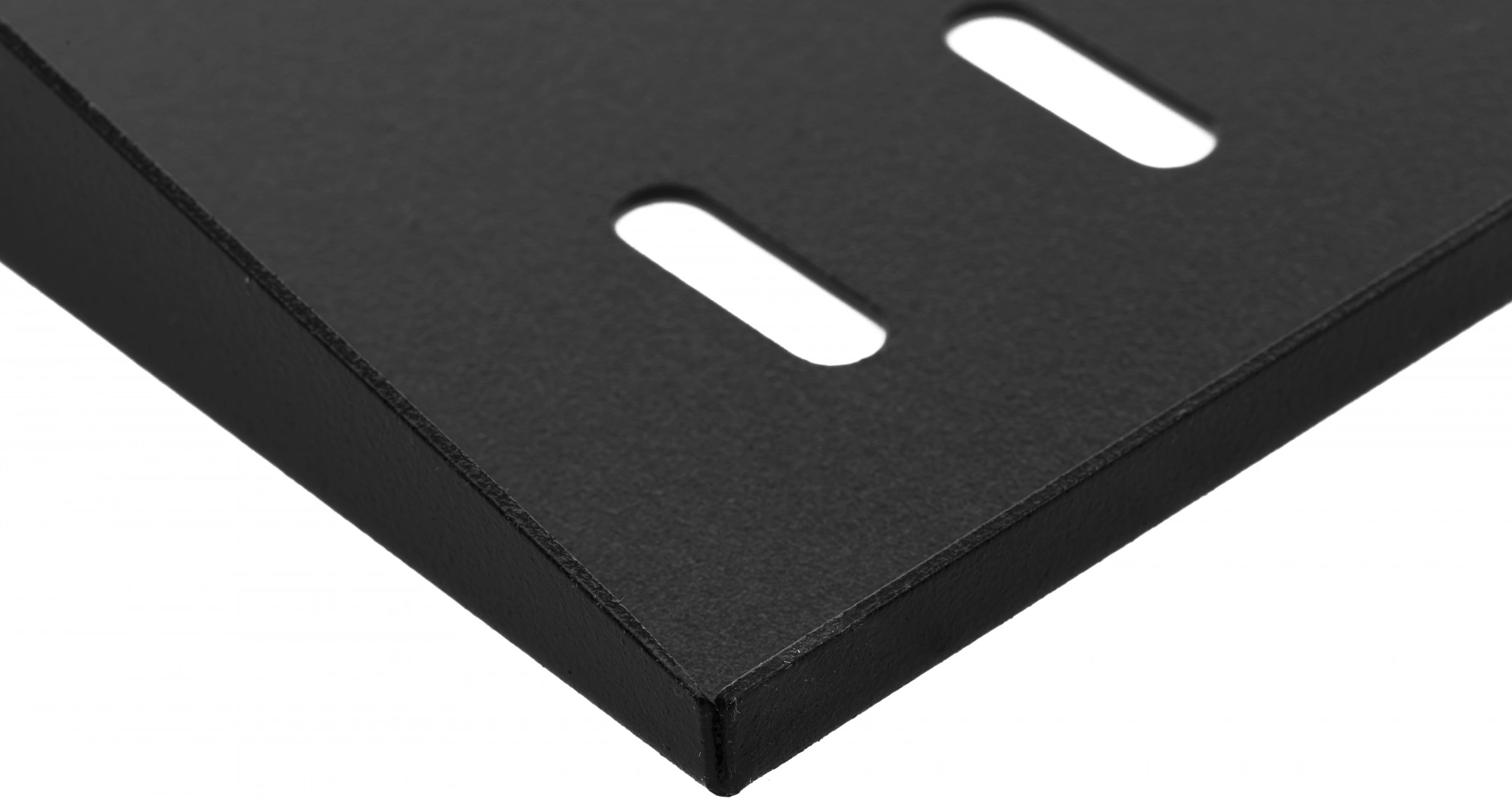 ЦМО Полка перфорированная консольная 2U, глубина 400 мм, цвет черный (МС-40-9005)