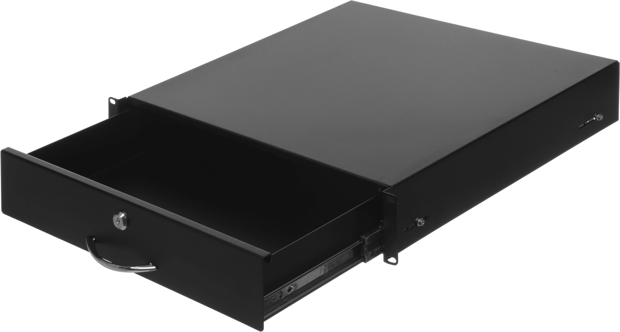 ЦМО Полка (ящик) для документации 2U (ТСВ-Д-2U.450-9005) черный цвет